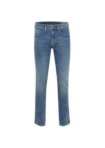 Slim-fit-Jeans Blend "Slim Fit Jeans BHJet" Gr. 32, Länge 34, blau (denim middle blue) Herren Jeans