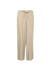 Stoffhose Ichi "Stoffhose IHLino" Gr. 36, N-Gr, beige (natural) Damen Hosen