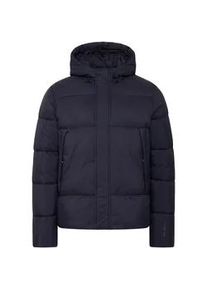 Winterjacke Casual Friday "Winterjacke CFAUSTIN short puffer jacket" Gr. XXL, blau (dark navy) Herren Jacken