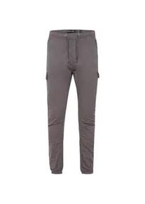 Cargohose INDICODE "Cargohose IDGilmat" Gr. XL, N-Gr, grau (dark grey) Herren Hosen