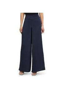 Stoffhose Vera Mont "Vera Mont Modern fit Hose mit Taschen" Gr. 46, Normalgrößen, blau (night sky) Damen Hosen Material