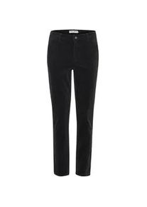 Stoffhose Pulz Jeans "Stoffhose PZMila" Gr. 42, N-Gr, schwarz (black beauty) Damen Hosen