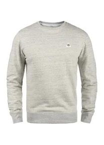 Rundhalspullover Blend "Sweatshirt BHHenry" Gr. L, grau (stone mix) Herren Pullover