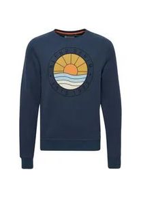 Sweatshirt Blend "Sweatshirt BHClios" Gr. L, blau (dress blues) Herren Sweatshirts