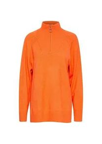 Troyer B.Young "Stricktroyer BYNonina" Gr. XS, orange (orangeade melange) Damen Pullover