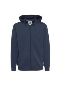 Sweatjacke North Bend "Sweatjacke NBTaro" Gr. XXL, blau (blue nights) Herren Sweatjacken