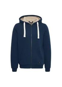 Kapuzensweatjacke Blend "Kapuzensweatjacke BHHoodie" Gr. XL, blau (dress blues) Herren Sweatjacken