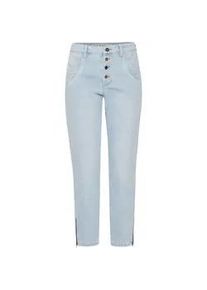 5-Pocket-Jeans Pulz Jeans "5-Pocket-Jeans PZMalvina" Gr. 30, N-Gr, blau (bleached blue denim) Damen Jeans