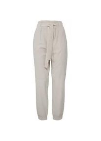 Stoffhose oxmo "Stoffhose OXLennja" Gr. 40, N-Gr, beige (oatmeal) Damen Hosen