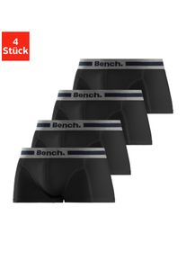 Hipster Bench., Herren, Gr. S, grau (schwarz, anthrazit, meliert), Jersey, Obermaterial: 95% Baumwolle, 5% Elasthan, unifarben, körpernah, Unterhosen Hipster-Panty, knapp sitzende Boxershorts aus Baumwollmischung