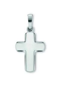 Ketten-Anhänger ONE ELEMENT "Kreuz Anhänger aus 925 Silber" Schmuckanhänger Gr. Silber 925 (Sterlingsilber), silberfarben (silber) Damen Silber Schmuck