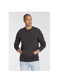 Sweatshirt Bruno Banani Gr. 4XL (68/70), grau (anthrazit) Herren Sweatshirts mit Kängurutasche