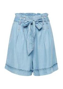 Shorts B.Young "Shorts BYLana" Gr. 34, N-Gr, blau (ligth denim) Damen Hosen