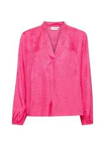 Langarmbluse Pulz Jeans "Langarmbluse PZAurora" Gr. S, rosa (fuchsia lila) Damen Blusen