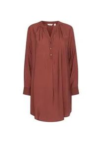 Longbluse B.Young "Tunika BYHILLA TUNIC SHIRT -" Gr. 34, braun (hot chocolate) Damen Blusen