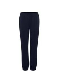 Stoffhose oxmo "Stoffhose OXPearl" Gr. L, N-Gr, blau (copenhagen night) Damen Hosen