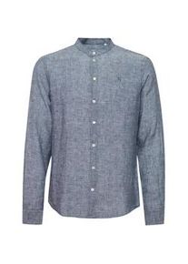 Langarmhemd Casual Friday "Langarmhemd CFAnton" Gr. XL, blau (navy blazer melange) Herren Hemden