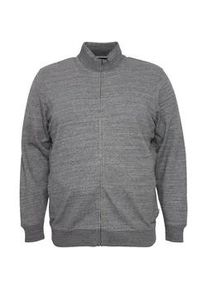 Sweatjacke Blend "Sweatjacke BHBLenner" Gr. 5XL, grau (pewter mix) Herren Sweatjacken