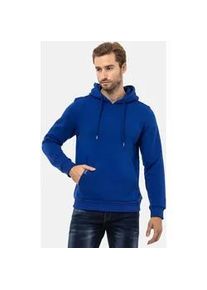 Cipo & Baxx Sweatshirt CIPO & BAXX "Sweatshirts" Gr. 2XL, saxeblau Herren Sweatshirts mit Kapuze, CL557