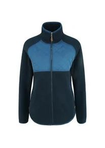 Fleecejacke oxmo "Sweatjacke OXMalin" Gr. M, blau (insignia blau) Damen Jacken