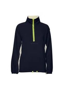 Fleecejacke THEJOGGCONCEPT "Fleecejacke JCClara" Gr. XL, blau (navy blazer mix) Damen Jacken