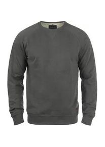 Sweatshirt BLEND "Sweatshirt BHAlex" Gr. L, grau (pewter mix) Herren Sweatshirts