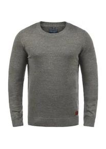 Strickpullover Blend "Strickpullover BHLars" Gr. XXXL, grau (zink mix) Herren Pullover