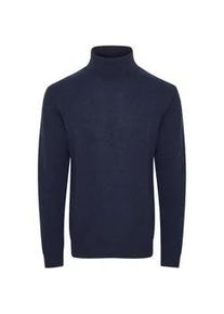 Strickpullover Casual Friday "Strickrollkragenpull CFKarl" Gr. S, blau (navy blazer) Herren Pullover