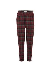 Stoffhose Ichi "Stoffhose IHKate" Gr. XL, N-Gr, rot (port royale checko jaquard) Damen Hosen