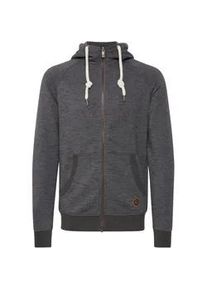 !Solid Kapuzensweatjacke SOLID "Kapuzensweatjacke SDVitu" Gr. L, grau (grey mel) Herren Sweatjacken