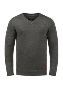 Strickpullover Blend "Strickpullover BHLasse" Gr. XL, grau (pewter mix) Herren Pullover