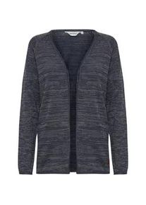 Strickjacke oxmo "Strickjacke OXDaniela" Gr. M, blau (ensign blue) Damen Strickjacken