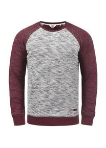 !Solid Sweatshirt SOLID "Sweatshirt SDFlocker" Gr. XXL, rot (wine rot) Herren Sweatshirts