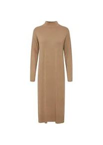 Strickkleid B.Young "Strickkleid BYMMMORLA TURTLENECK DRESS-" Gr. XL, braun (sepia tint melange) Damen Kleider