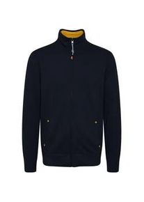 !Solid Sweatjacke SOLID "Sweatjacke SDKarim" Gr. XXL, blau (insignia blau) Herren Sweatjacken