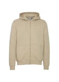 Kapuzensweatjacke Blend "Kapuzensweatshirtjac BHPepe" Gr. XXXL, beige (crockery) Herren Sweatjacken