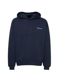 Kapuzenpullover THEJOGGCONCEPT "Kapuzensweatshirt JCMRafine" Gr. M, blau (navy blazer) Herren Pullover