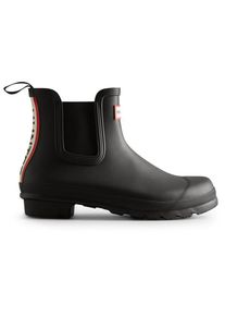 Hunter Boots Original Chelsea Hunter Tri Colour Gummistiefel Damen (Gr 36 |schwarz)