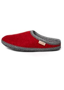 Living Kitzbühel Living Kitzbühel Pantoffel mit Häkelverzierung Hüttenschuhe Men (Gr 36 |rot)