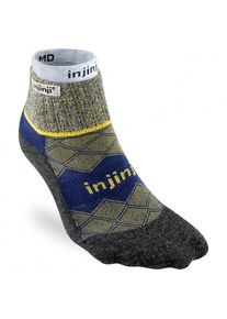 injinji Liner + Runner Mini-Crew Laufsocken Damen (Gr M/L |grau)