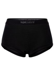 Kurze Unterhose super.natural Tundra 175 Hipster 2 Pack Damen (Gr S |schwarz)