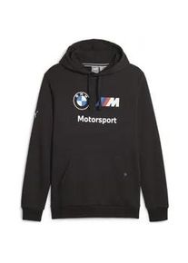 Hoodie Puma "BMW M Motorsport Fleece Herren" Gr. L, schwarz Herren Sweatshirts