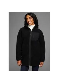 Fleecejacke Polarino Gr. 40/42, schwarz Damen Jacken aus Fleece, atmungsaktiv, schnell trocknend