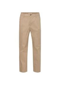 Stoffhose Casual Friday "Stoffhose CFMARC 0164 cotton stretch pants" Gr. 30, Länge 32, silberfarben (silver mink) Herren Hosen