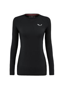 Salewa Cristallo Warm AMR L/S Tee Merinounterwäsche Women (Größe 38 |schwarz)