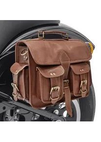 Satteltasche passend für BMW R NineT Racer / Scrambler Vintage Tasche Craftride SV3 braun