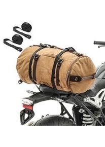 Rucksack passend für Chopper / Custombike Special Hecktasche Craftride VG8 inkl. Spanngurte braun CB27214