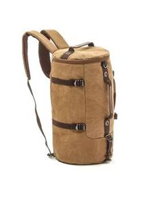 Motorrad Rucksack Canvas Craftride VG8 Hecktasche Vintage 35Ltr braun