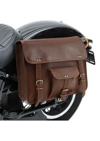 Satteltasche passend für Indian Scout Bobber / Twenty Vintage Tasche Craftride SV7 braun