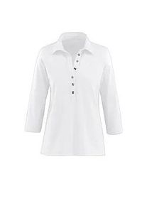 Poloshirt Casual Looks "Poloshirt" Gr. 38, weiß Damen Shirts